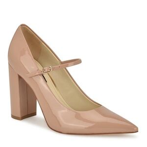 Nine West Carlien Mary Jane Pumps Size 8.5 Dark Natural